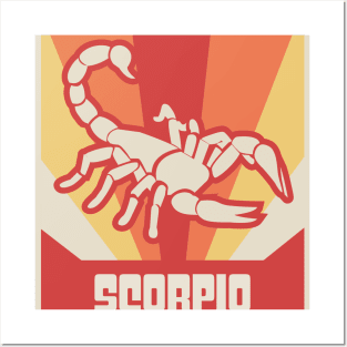 Scorpio – Vintage Astrology Zodiac Sign Posters and Art